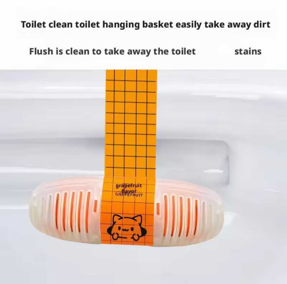 Automatic Toilet Bowl Cleaner Tablets – Long Lasting No-Scrub Tank Drop-ins